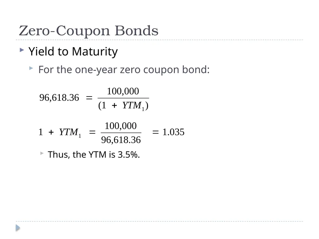 Valuing Bonds Bond Cash Flows, Prices, and Yields - slide 6 of 34