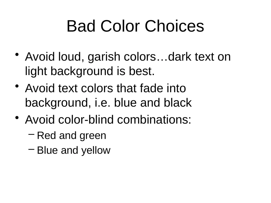 Quite Possibly The World’s Worst PowerPoint - slide 7 of 15