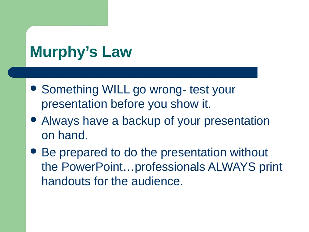 Quite Possibly The World’s Worst PowerPoint - slide 13 of 15