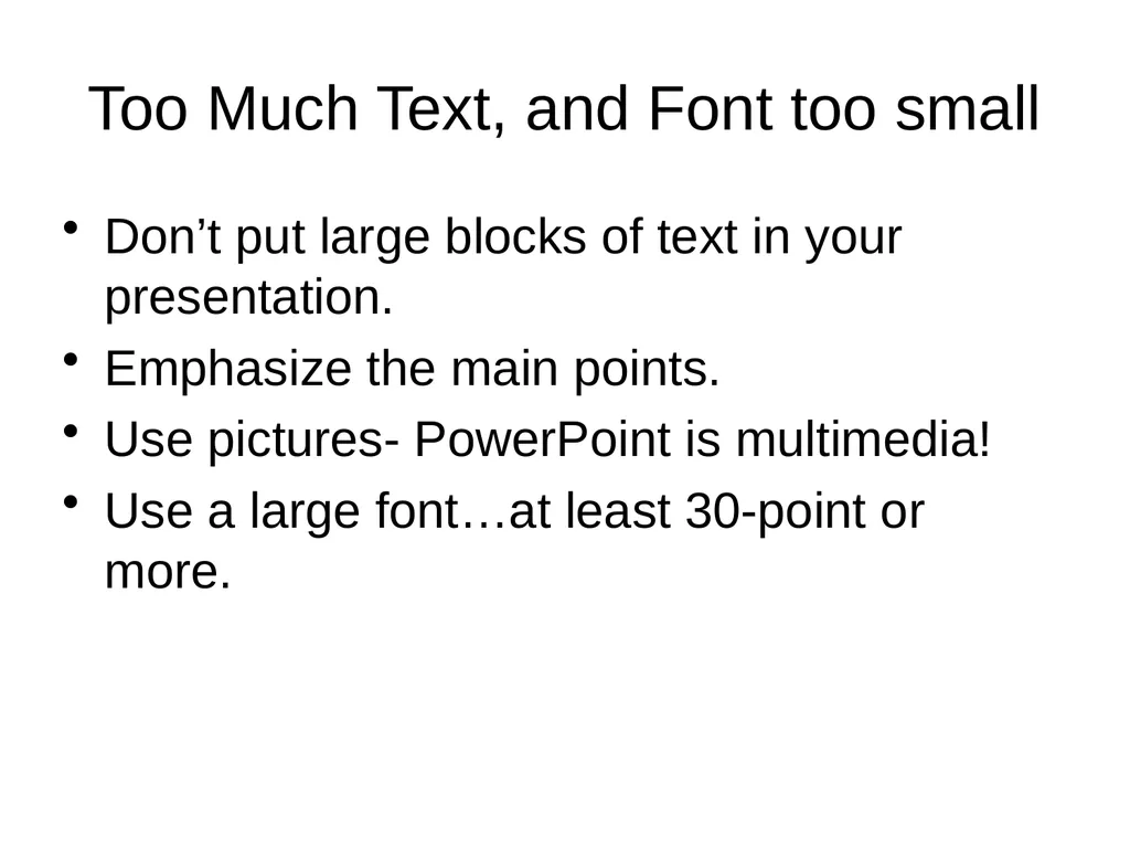 Quite Possibly The World’s Worst PowerPoint - slide 4 of 15