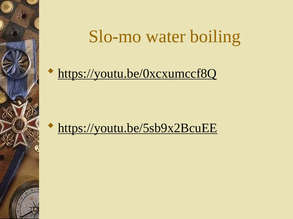 Intermolecular forces Part 2 Properties of liquids - slide 23 of 30