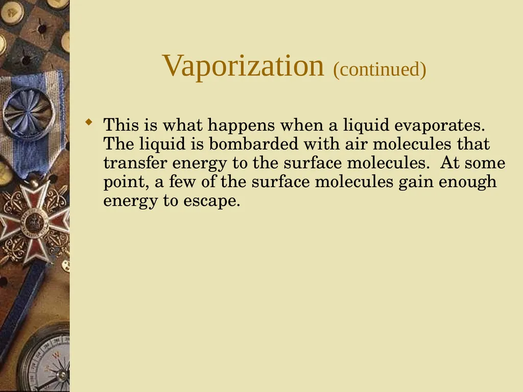 Intermolecular forces Part 2 Properties of liquids - slide 7 of 30