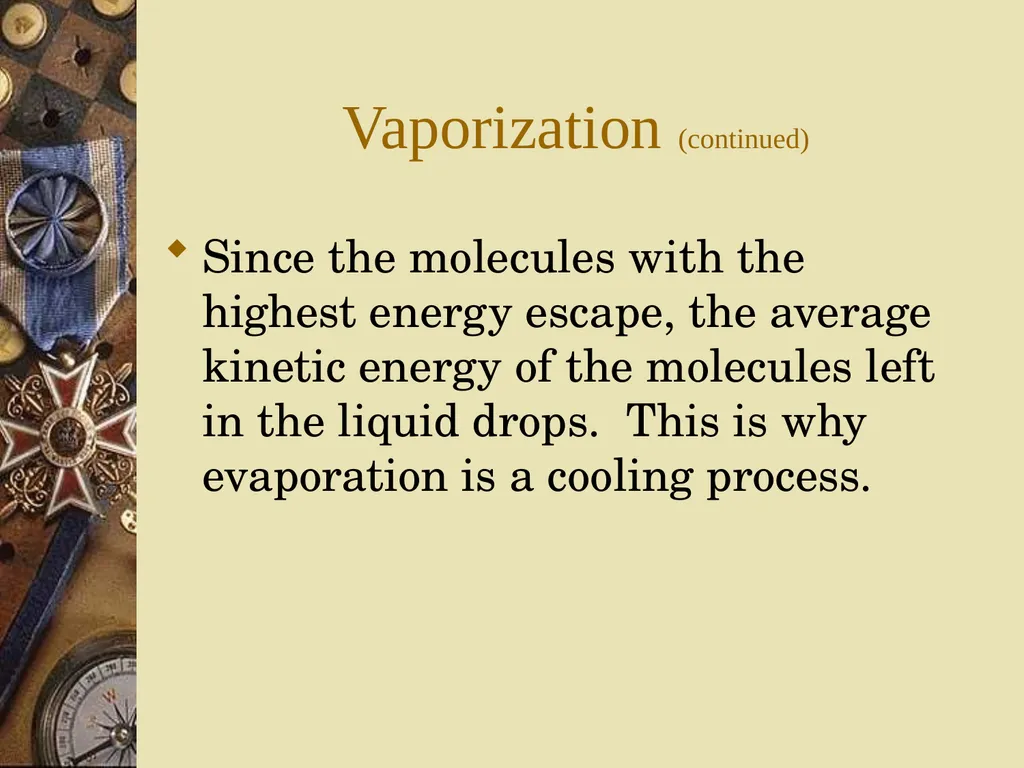Intermolecular forces Part 2 Properties of liquids - slide 9 of 30