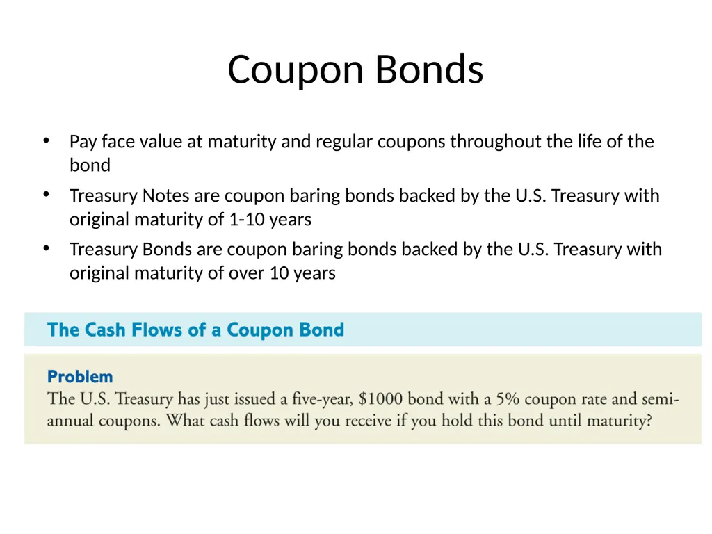 Bond Valuation Chapter 8 outline Terminology The - slide 7 of 29