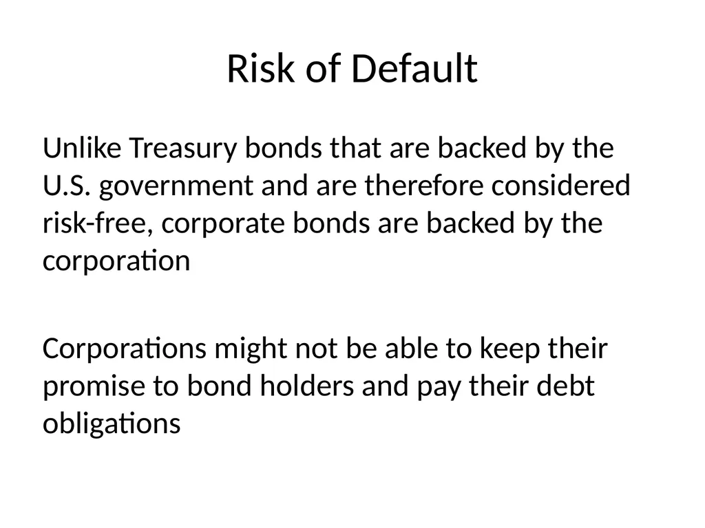 Bond Valuation Chapter 8 outline Terminology The - slide 20 of 29