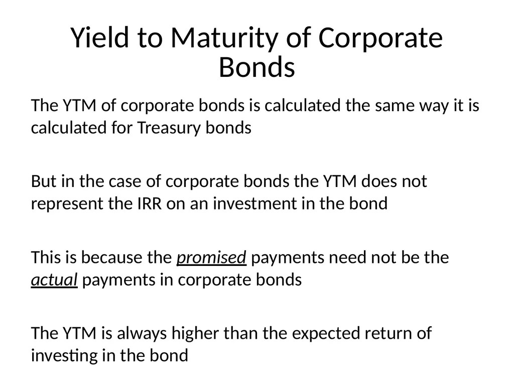 Bond Valuation Chapter 8 outline Terminology The - slide 21 of 29