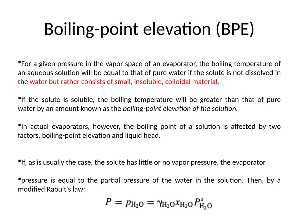 Evaporation Introduction The objective of - slide 15 of 37