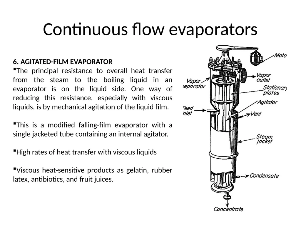 Evaporation Introduction The objective of - slide 11 of 37