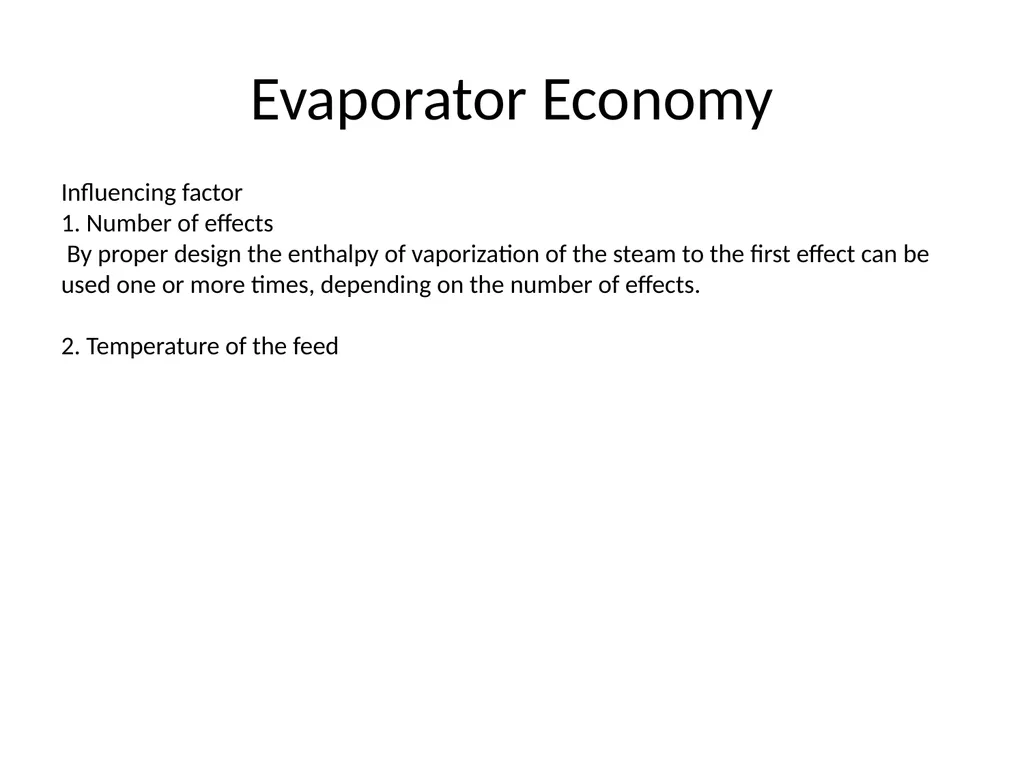 Evaporation Introduction The objective of - slide 13 of 37