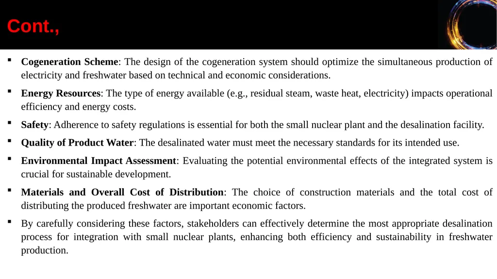 Comparison between Small Modular Reactors and - slide 22 of 31