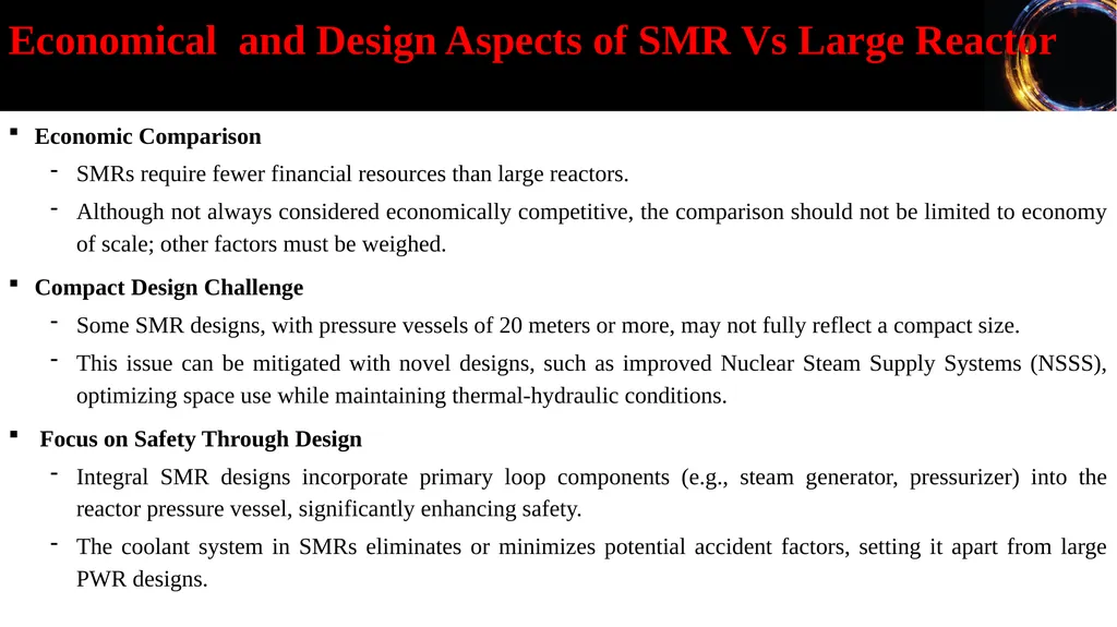 Comparison between Small Modular Reactors and - slide 20 of 31