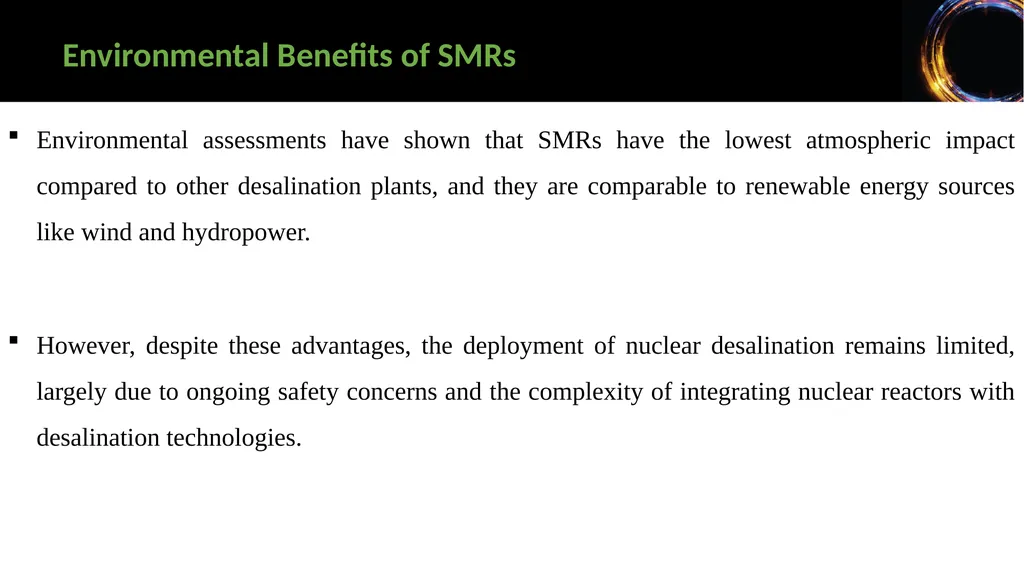 Comparison between Small Modular Reactors and - slide 28 of 31