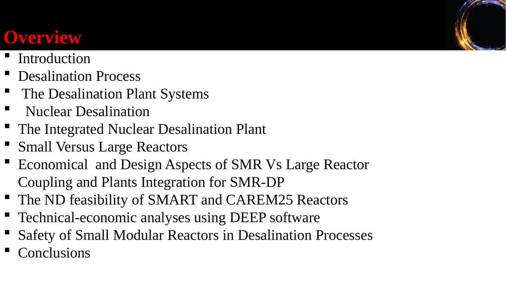 Comparison between Small Modular Reactors and - slide 3 of 31