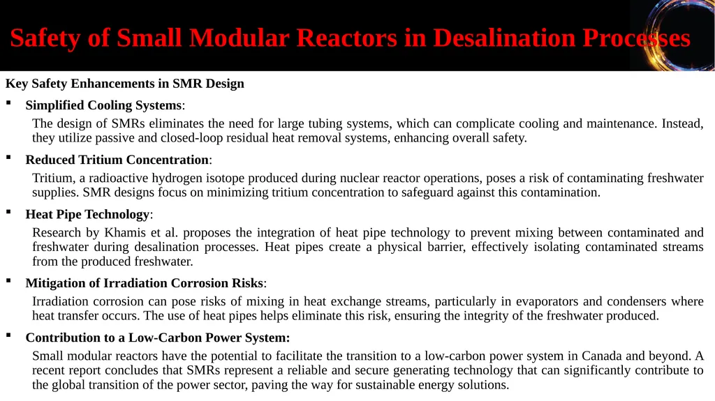 Comparison between Small Modular Reactors and - slide 26 of 31