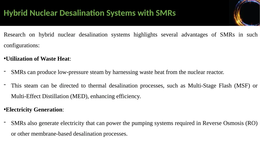 Comparison between Small Modular Reactors and - slide 27 of 31
