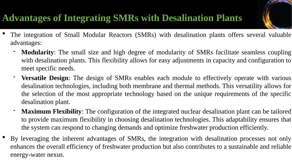 Comparison between Small Modular Reactors and - slide 12 of 31