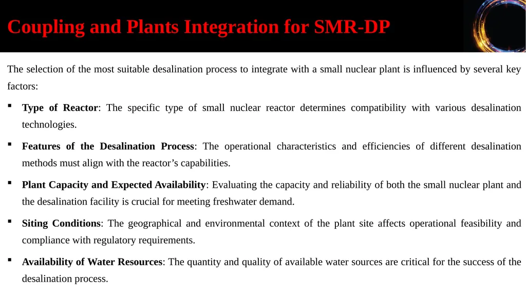 Comparison between Small Modular Reactors and - slide 21 of 31
