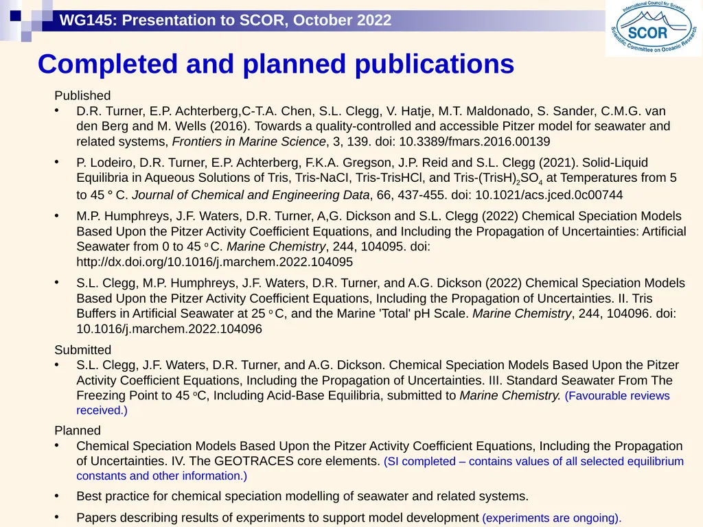 Vision: The marine science community will have - slide 3 of 4