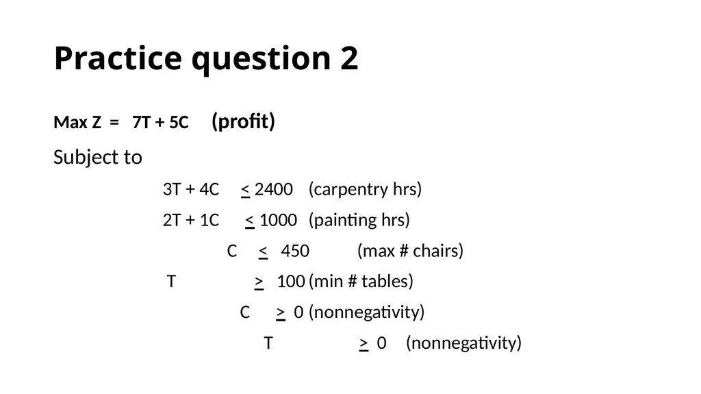The Dual of the Linear Programing Problem The - slide 25 of 29
