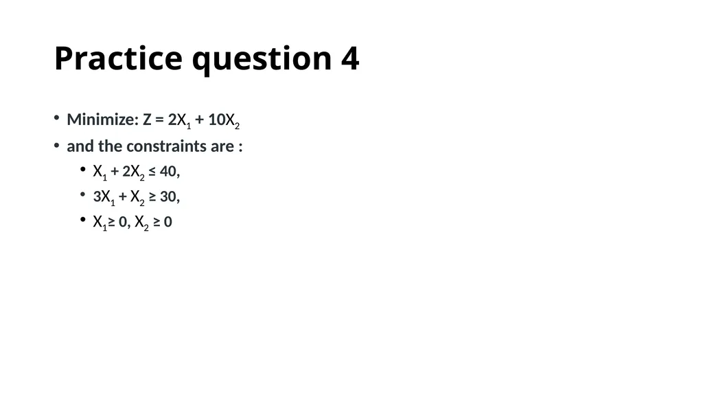 The Dual of the Linear Programing Problem The - slide 26 of 29