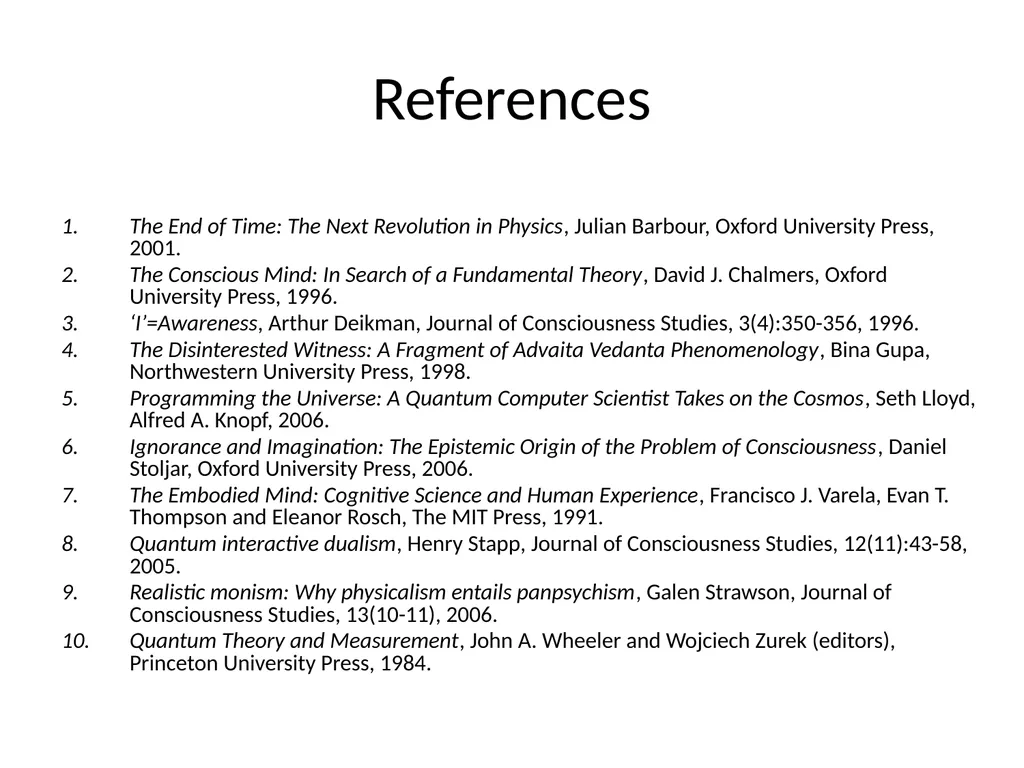 The duality of duality and non-duality Anand - slide 24 of 25