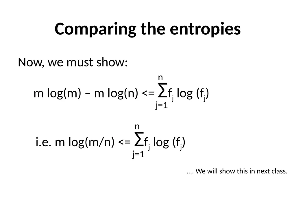 Maximum Likelihood-Maximum Entropy Duality: - slide 35 of 102