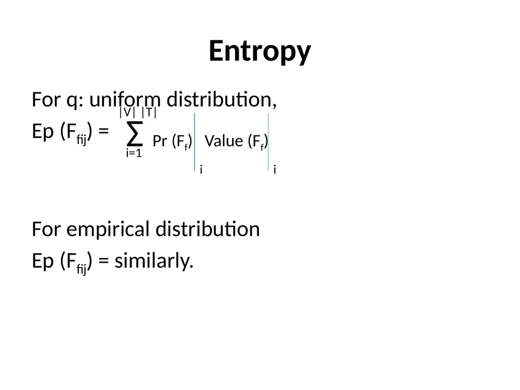 Maximum Likelihood-Maximum Entropy Duality: - slide 84 of 102
