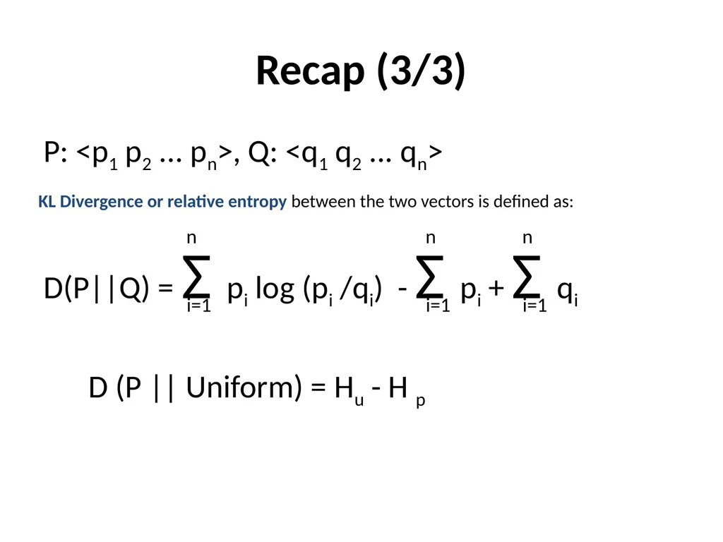 Maximum Likelihood-Maximum Entropy Duality: - slide 76 of 102