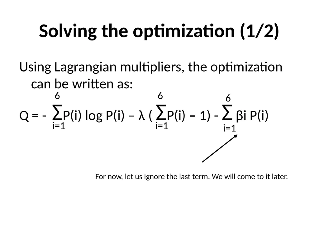 Maximum Likelihood-Maximum Entropy Duality: - slide 13 of 102