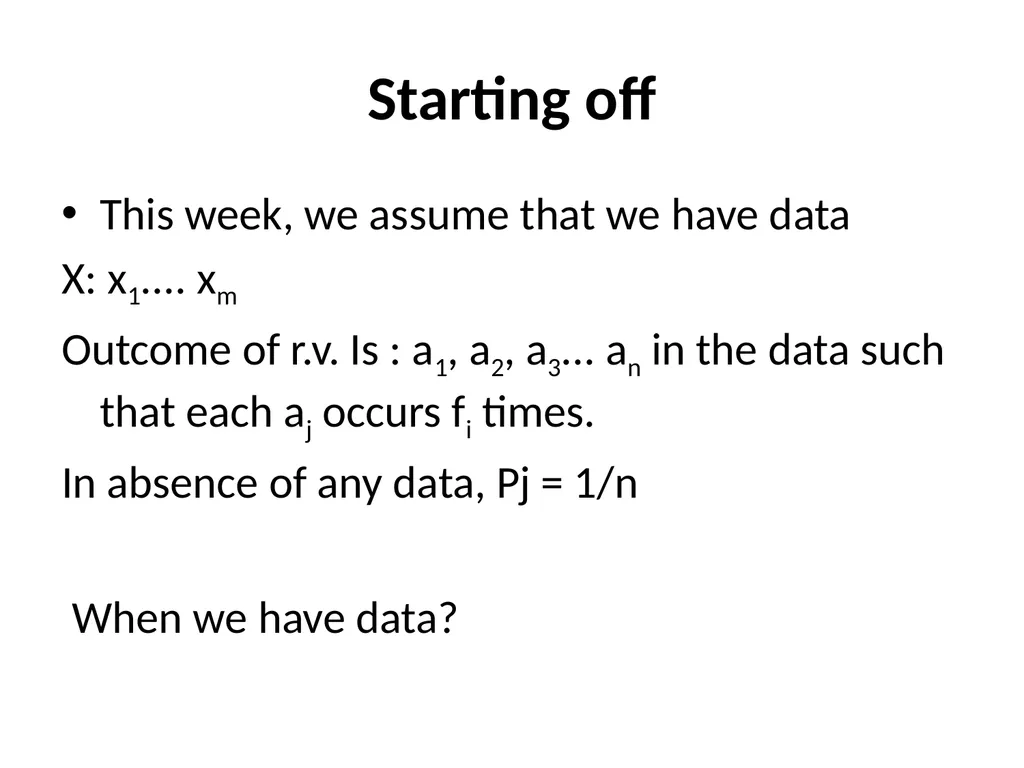 Maximum Likelihood-Maximum Entropy Duality: - slide 24 of 102