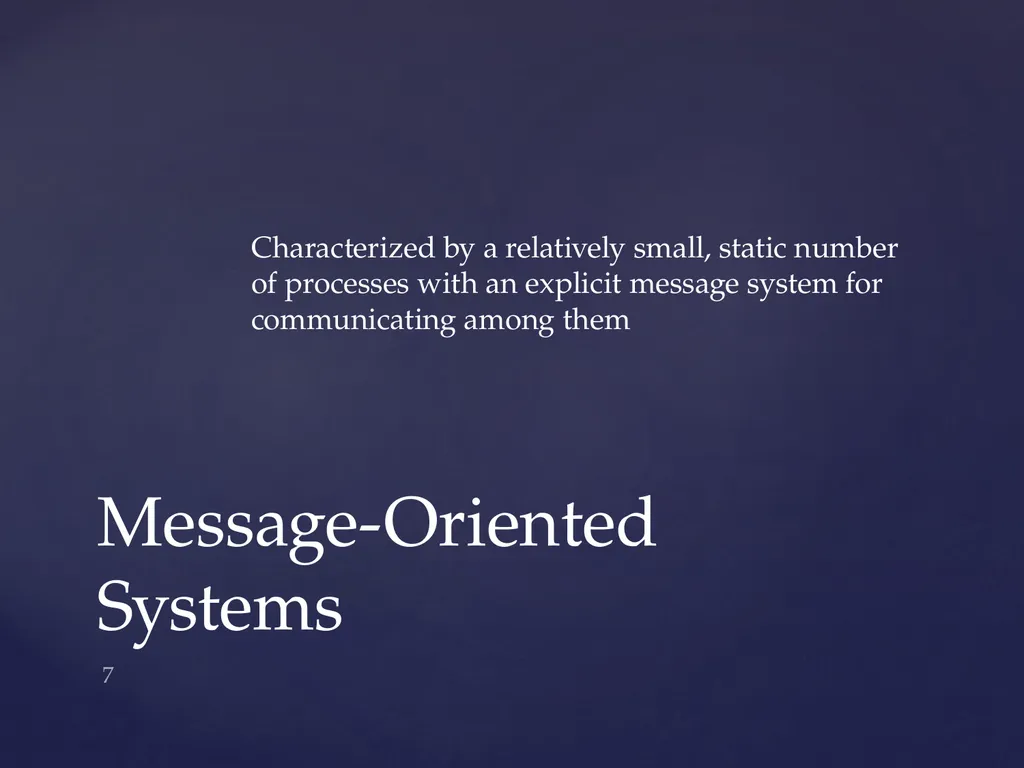 On the Duality of Operating System Structures 1 - slide 7 of 25