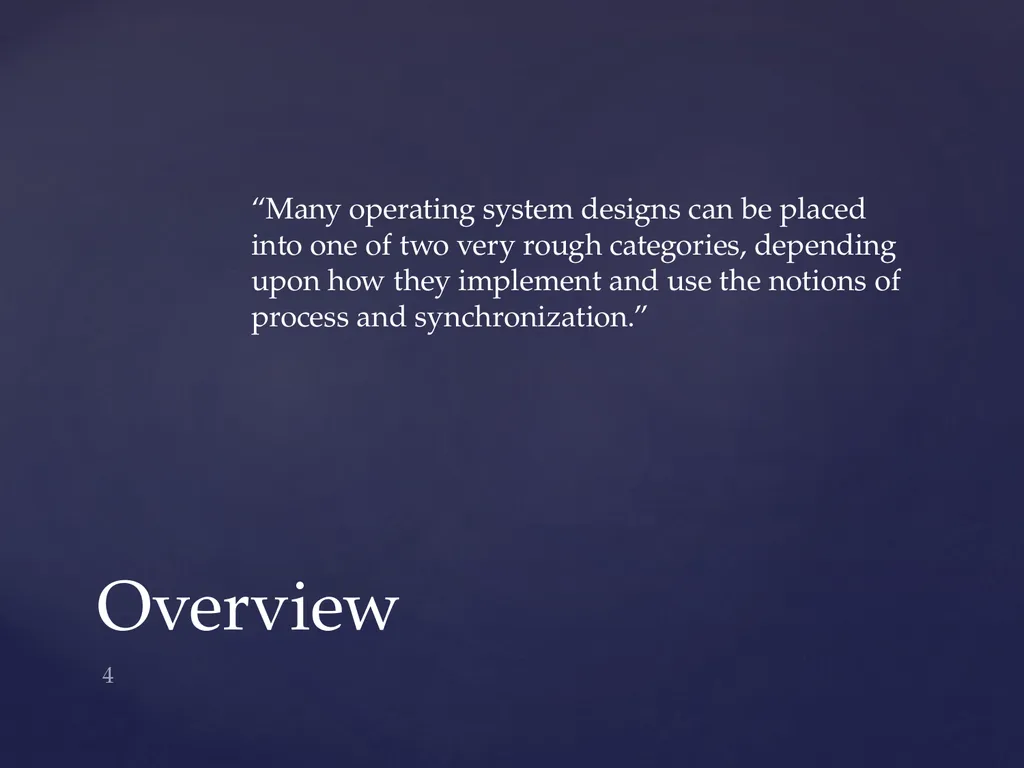 On the Duality of Operating System Structures 1 - slide 4 of 25