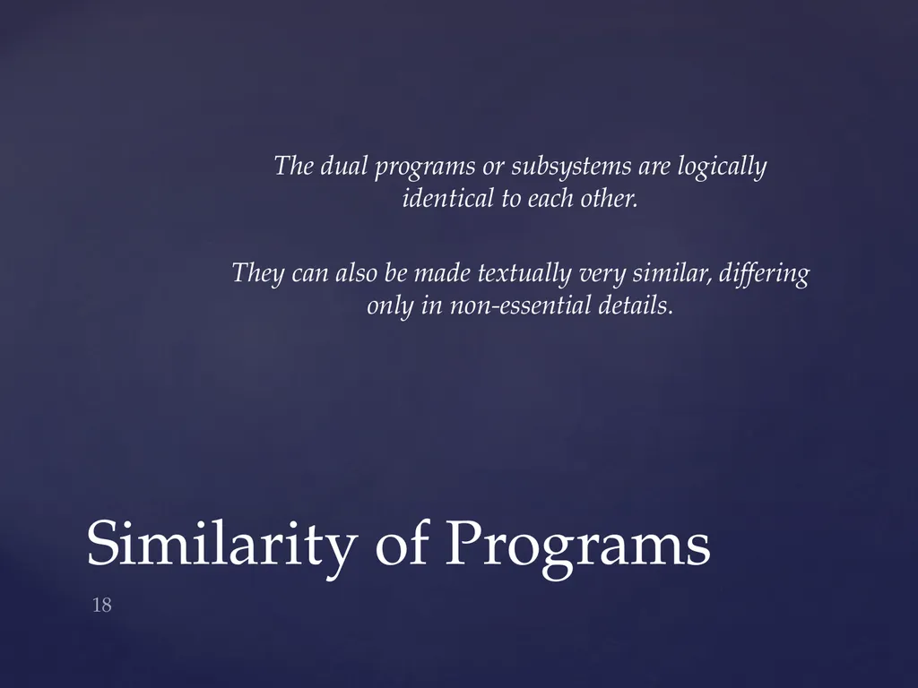 On the Duality of Operating System Structures 1 - slide 18 of 25