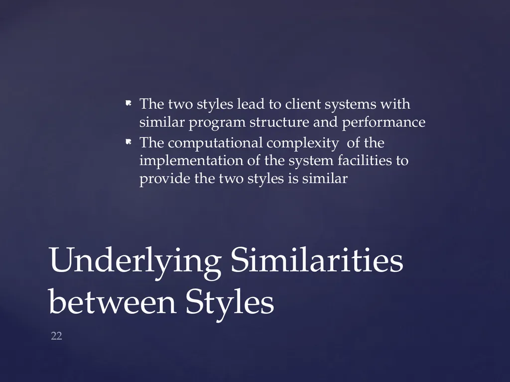 On the Duality of Operating System Structures 1 - slide 22 of 25