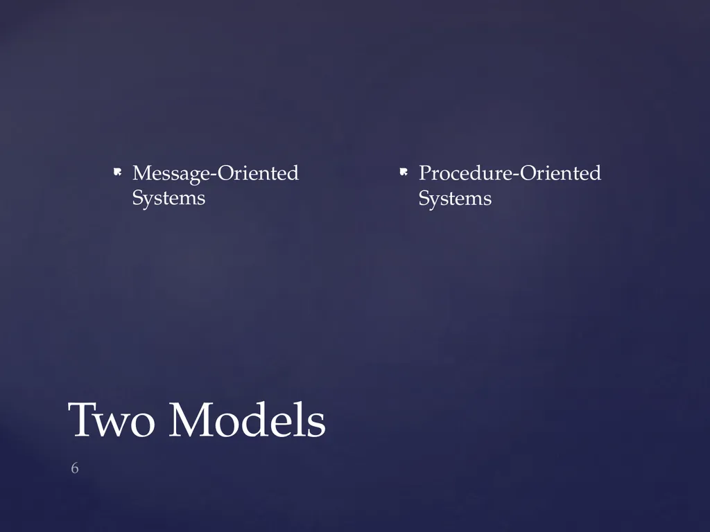 On the Duality of Operating System Structures 1 - slide 6 of 25