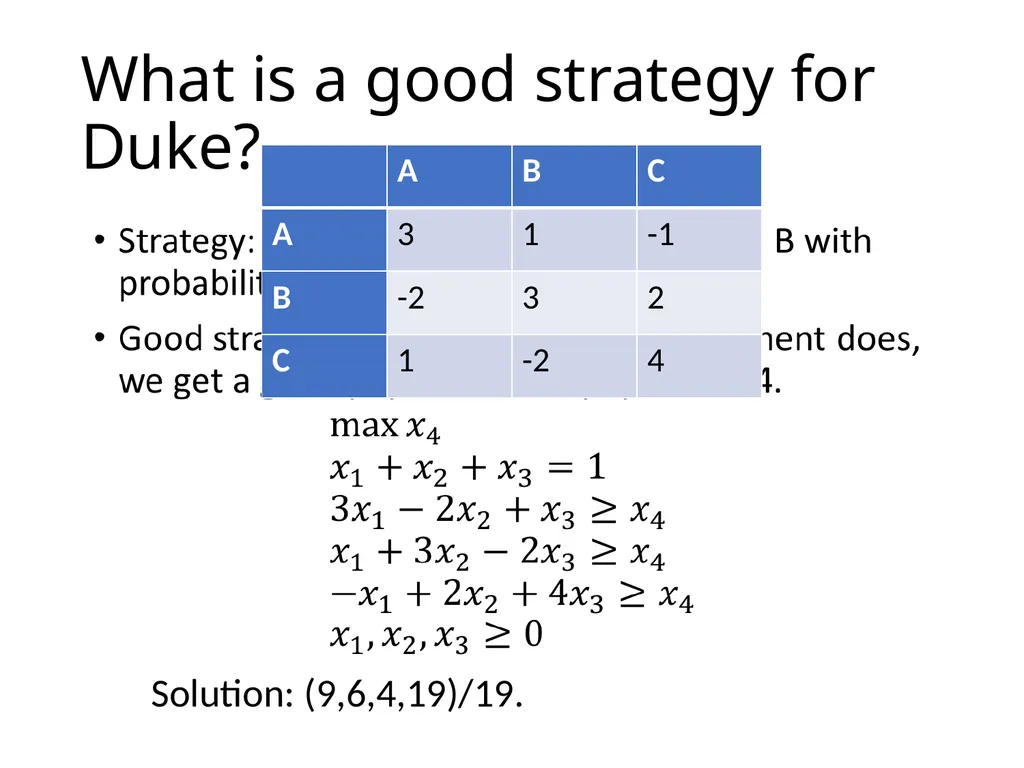 Lecture 16 Linear Program Duality Duality - slide 8 of 13