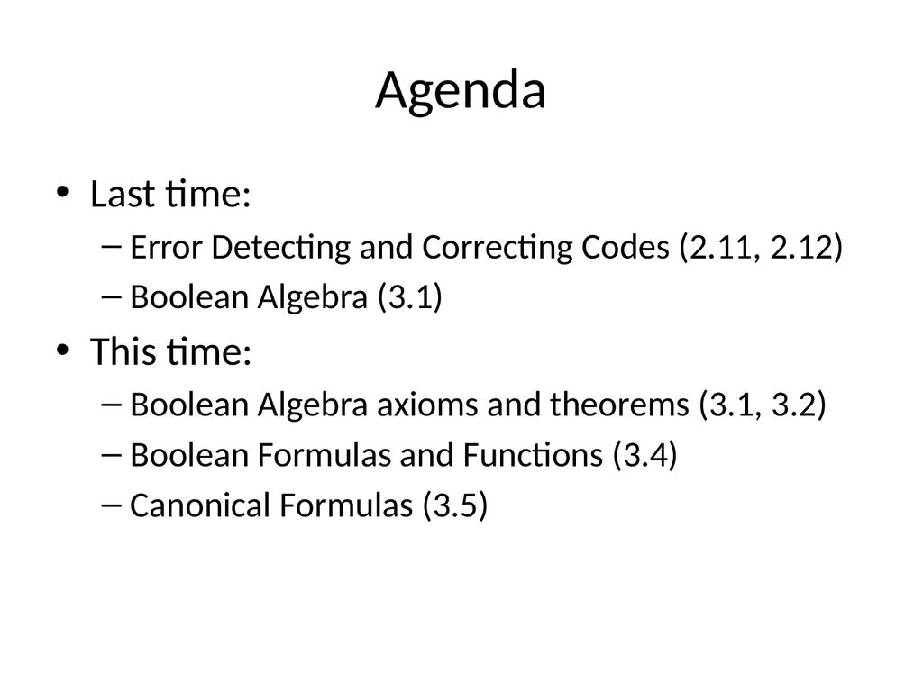 ENEE244-02xx Digital Logic Design Lecture 4 - slide 3 of 22