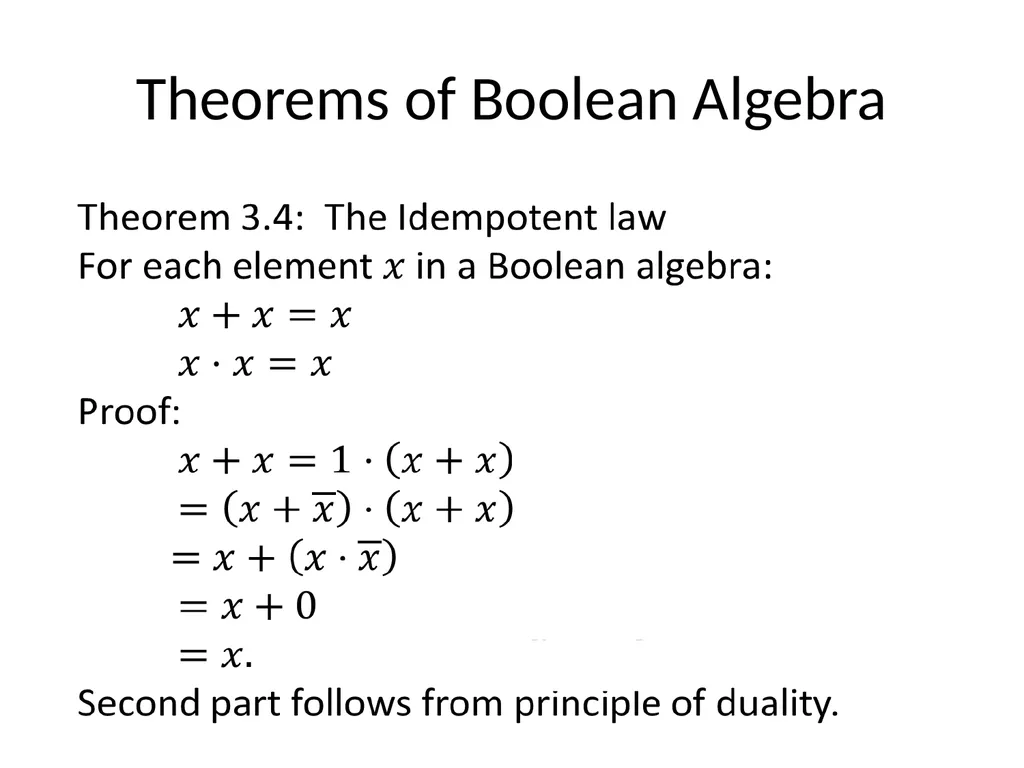 ENEE244-02xx Digital Logic Design Lecture 4 - slide 10 of 22