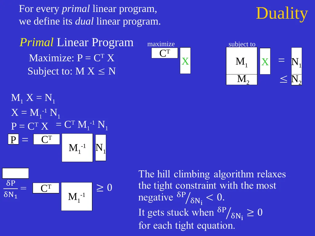 Linear Programming Jeff Edmonds York University - slide 76 of 91