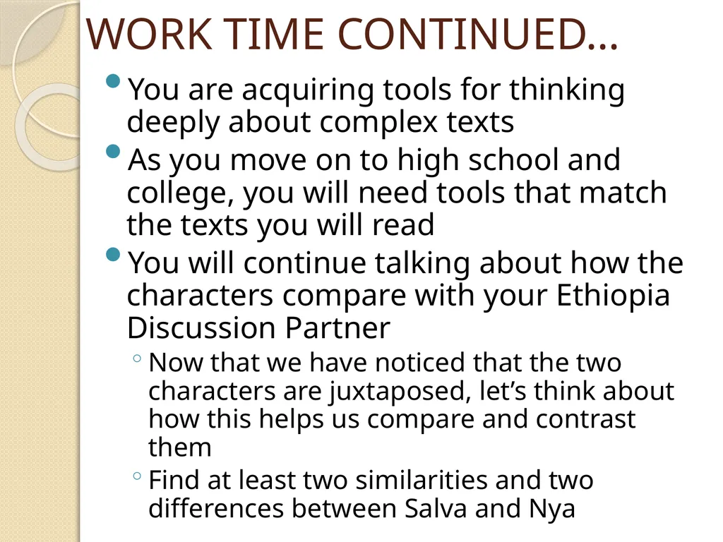 MODULE 1: UNIT 2: LESSON 4 Using Routines for - slide 18 of 25