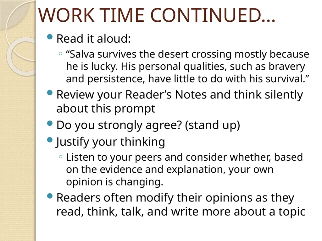 MODULE 1: UNIT 2: LESSON 4 Using Routines for - slide 9 of 25
