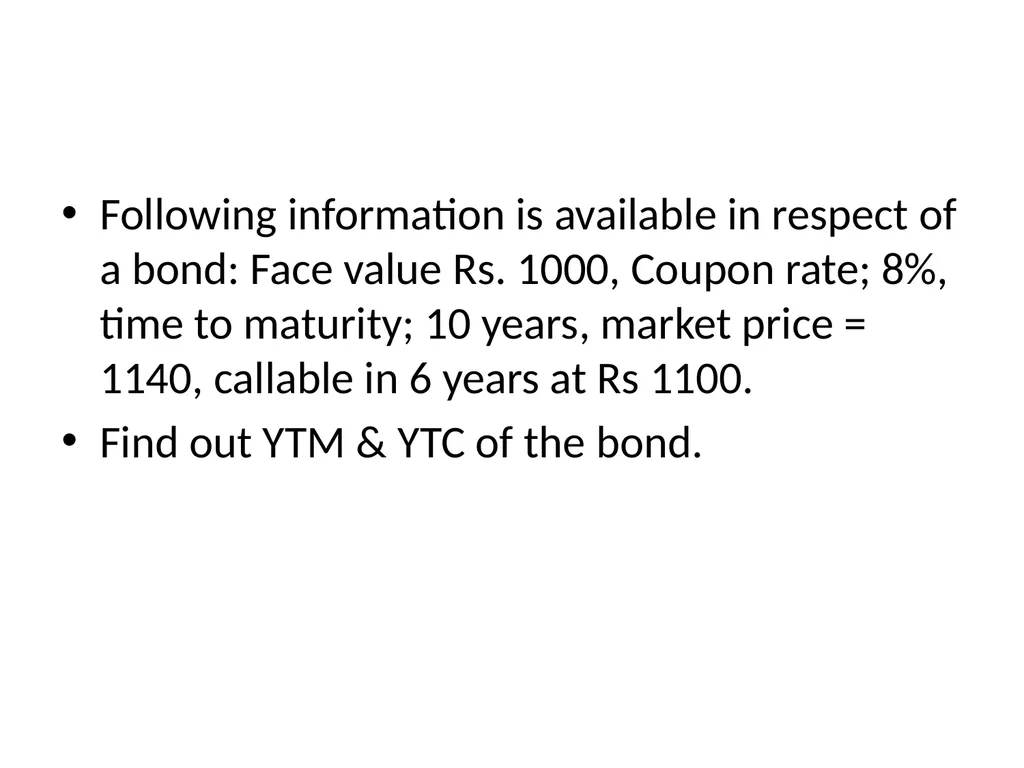 UNIT-2 Fixed Income Securities UNIT-2 Basics of - slide 48 of 54