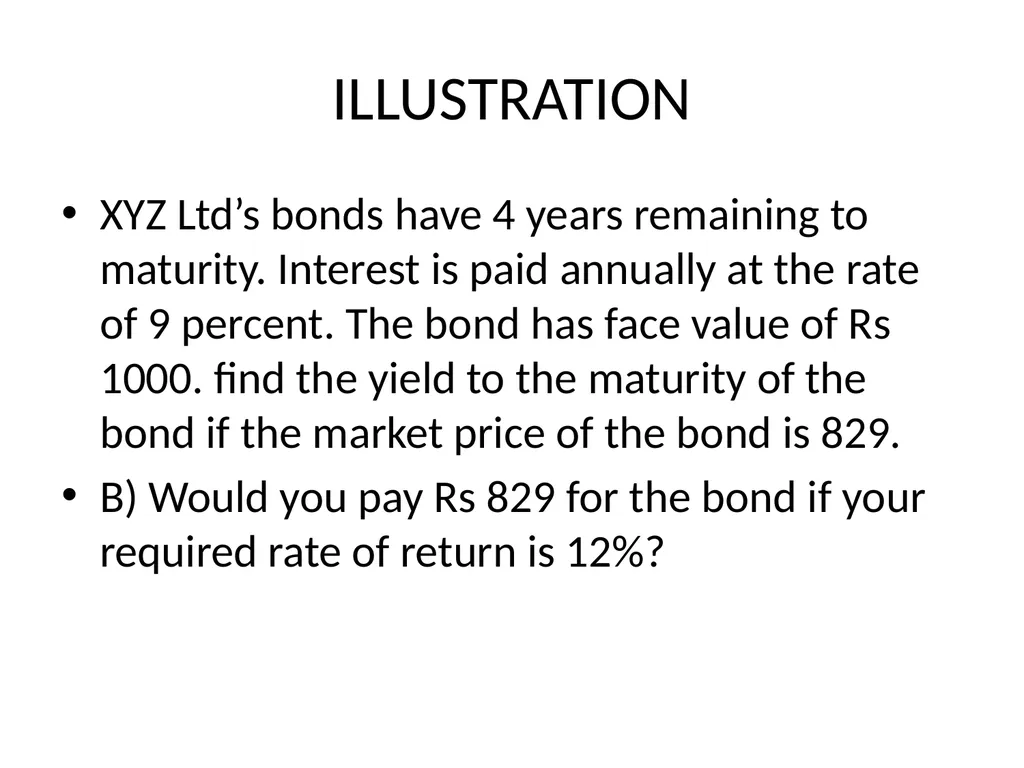 UNIT-2 Fixed Income Securities UNIT-2 Basics of - slide 11 of 54
