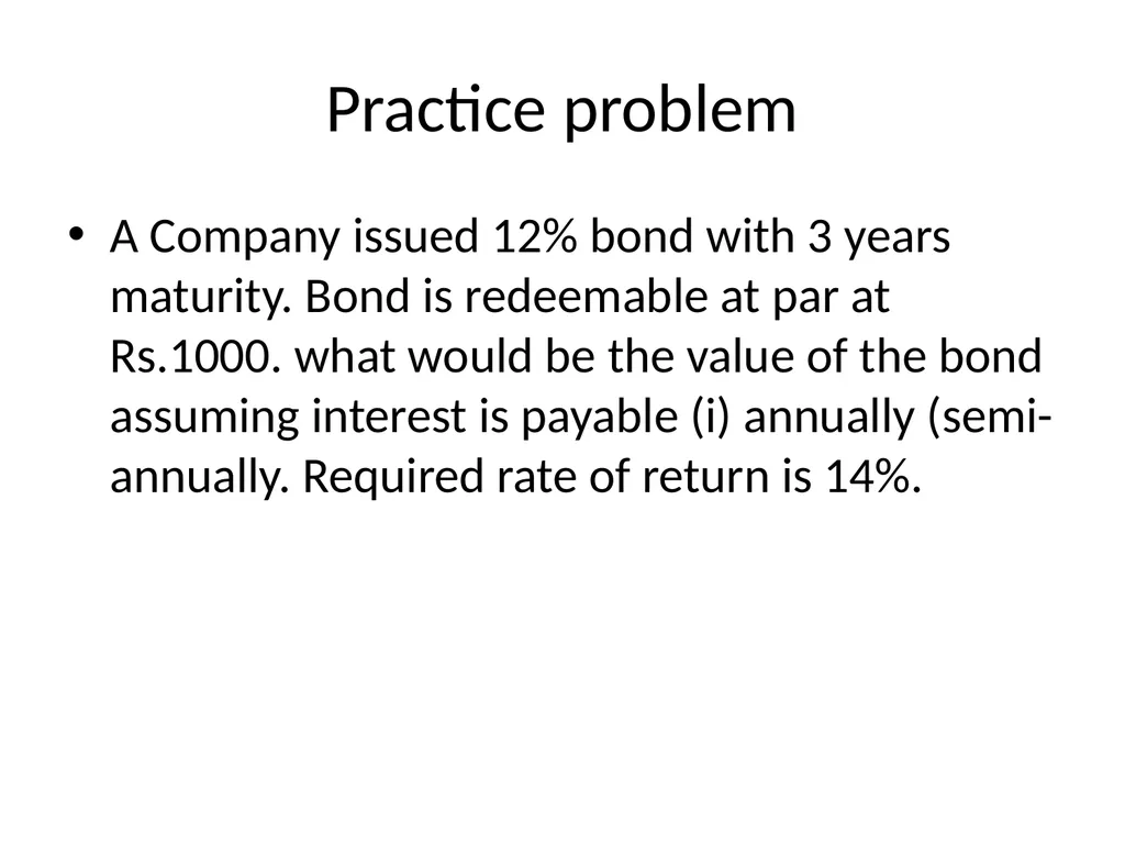 UNIT-2 Fixed Income Securities UNIT-2 Basics of - slide 46 of 54