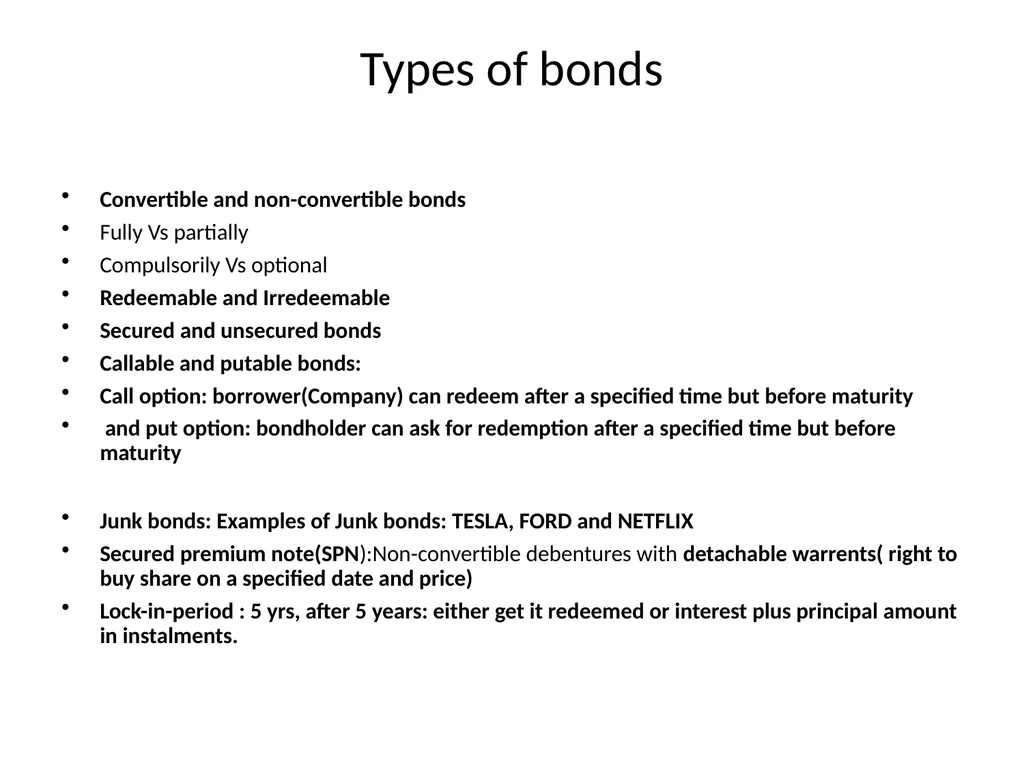 UNIT-2 Fixed Income Securities UNIT-2 Basics of - slide 5 of 54