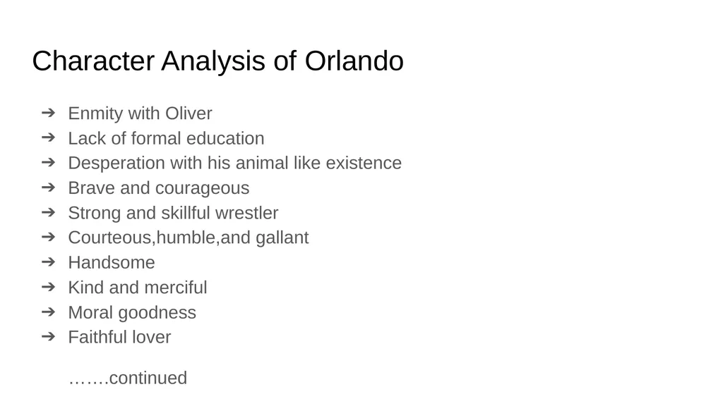 William Shakespeare’s As You Like It An Evaluation - slide 3 of 15