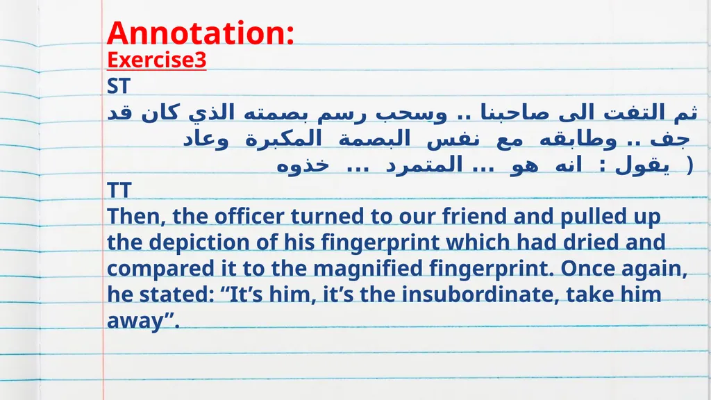 Annotating Semantic Issues Presented by: Halla - slide 11 of 14