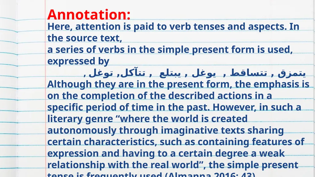 Annotating Semantic Issues Presented by: Halla - slide 5 of 14