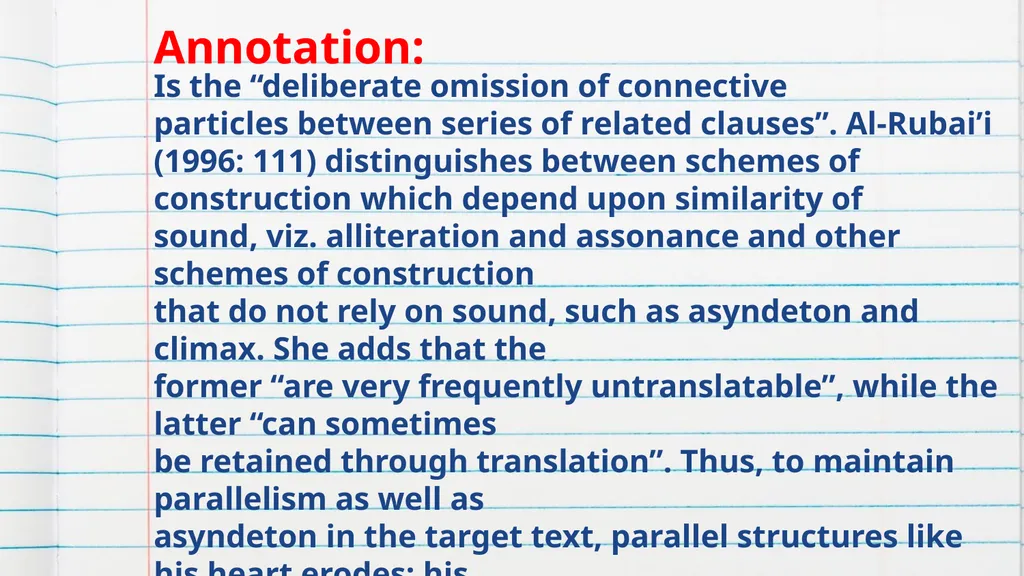 Annotating Semantic Issues Presented by: Halla - slide 7 of 14