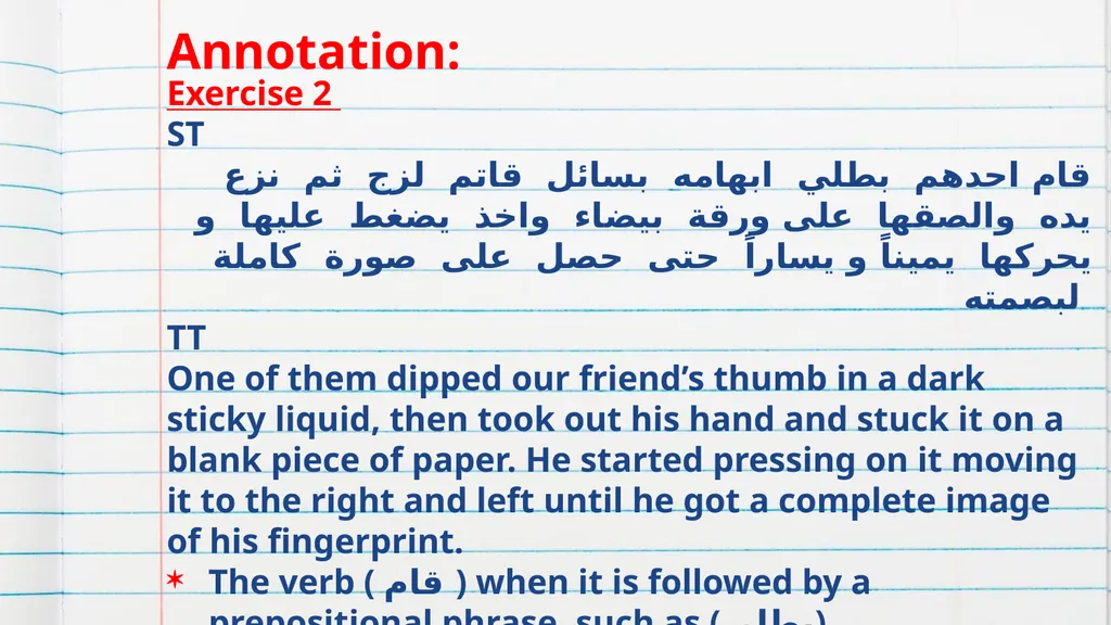 Annotating Semantic Issues Presented by: Halla - slide 9 of 14